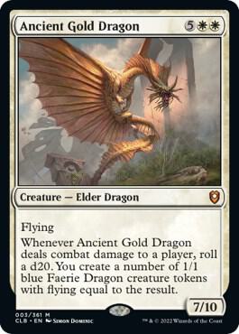 Ancient Gold Dragon - 3 - mythic