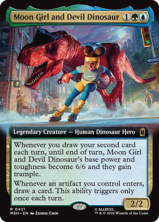 Moon Girl and Devil Dinosaur - 421 - rare