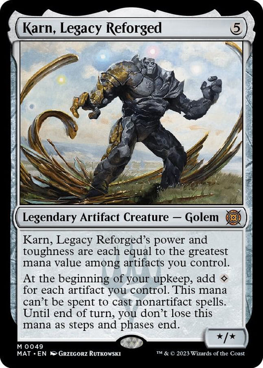 Karn, Legacy Reforged - 49 - mythic