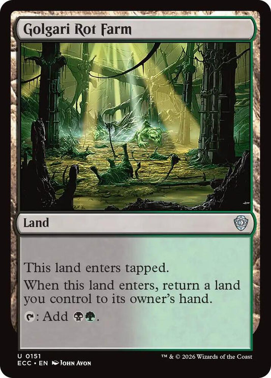Golgari Rot Farm - 151 - uncommon