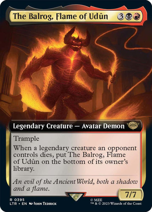 The Balrog, Flame of Udûn - 395 - rare