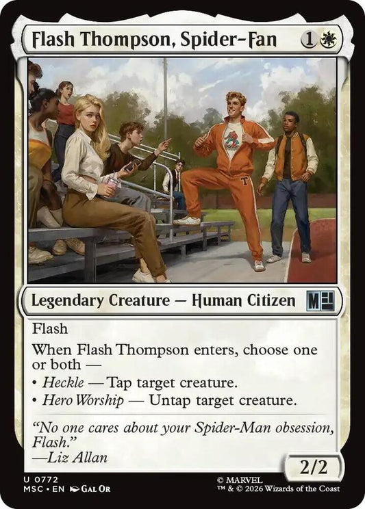 Flash Thompson, Spider-Fan - 772 - uncommon