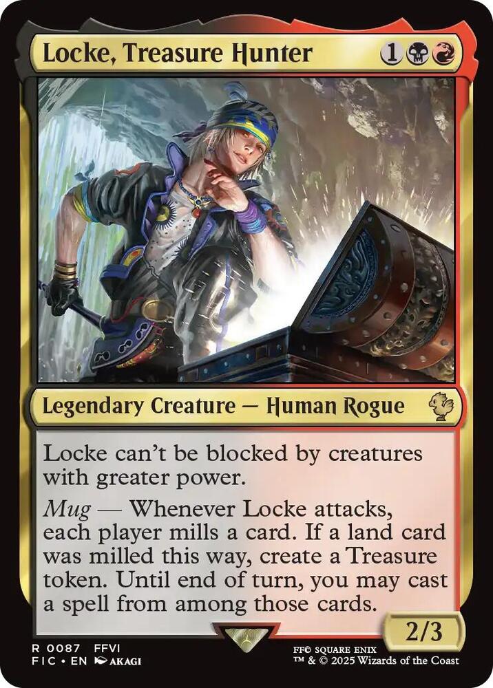 Locke, Treasure Hunter - 87 - rare