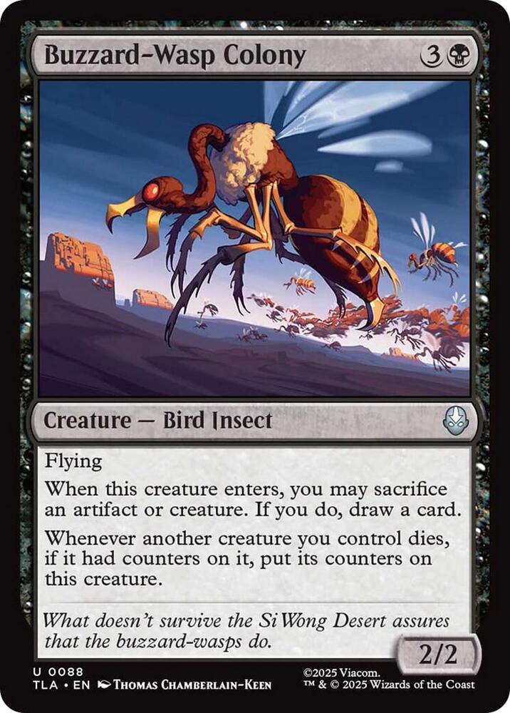 Buzzard-Wasp Colony - 88 - uncommon