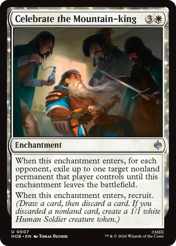 Celebrate the Mountain-king - 7 - uncommon