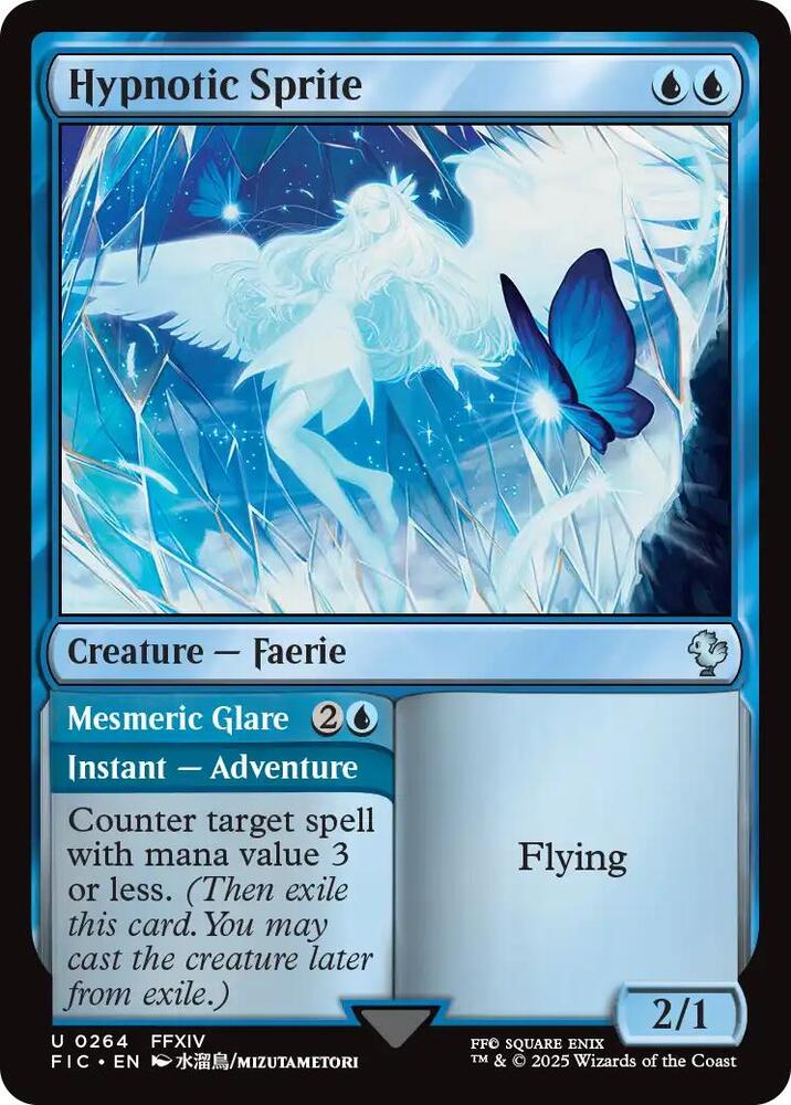 Hypnotic Sprite // Mesmeric Glare - 264 - uncommon