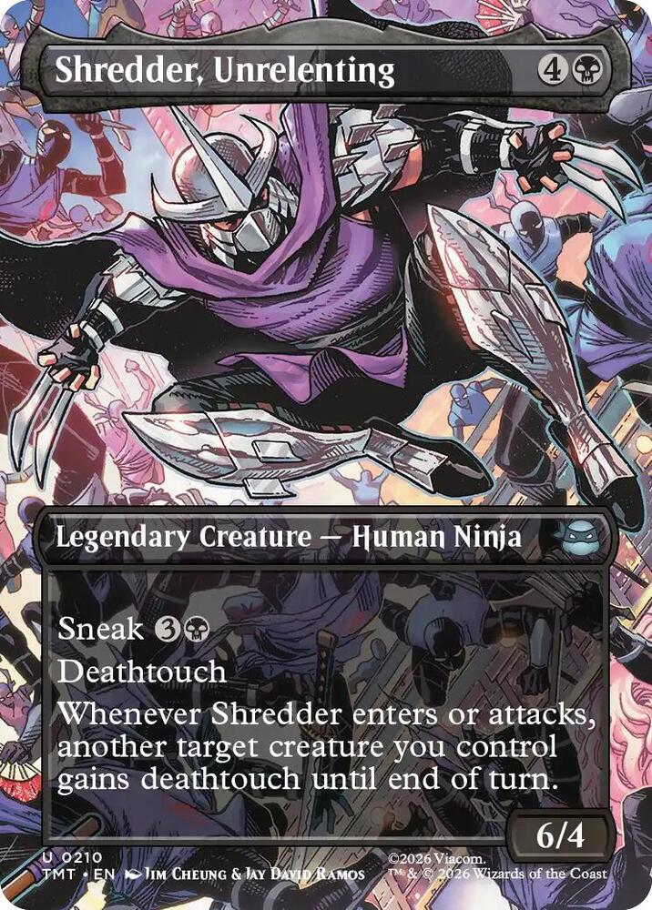 Shredder, Unrelenting - 210 - uncommon