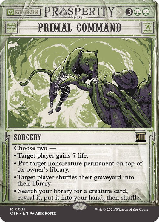 Primal Command - 31 - rare