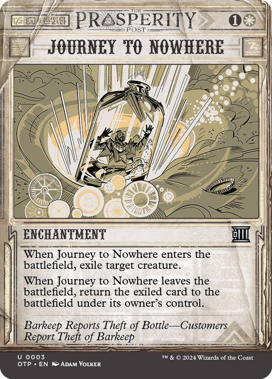 Journey to Nowhere - 3 - uncommon
