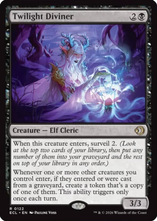 Twilight Diviner - 122 - rare