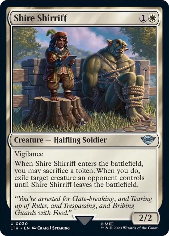 Shire Shirriff - 30 - uncommon