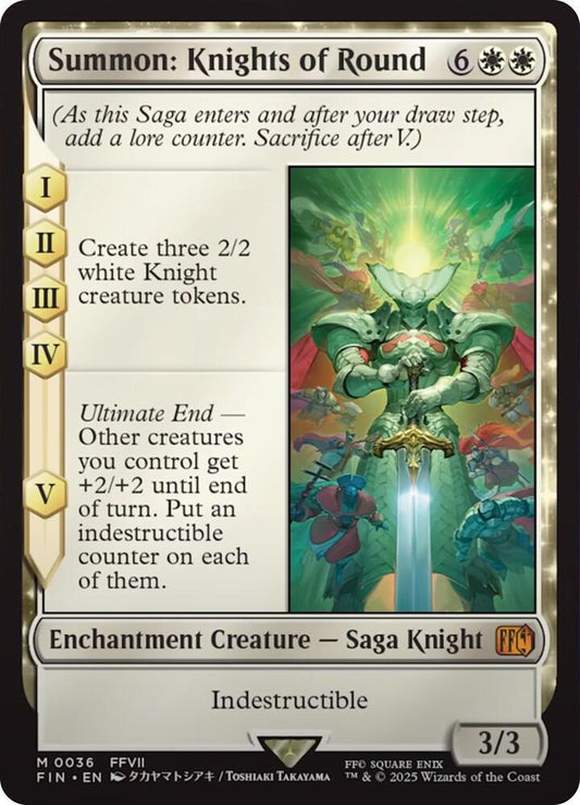 Summon: Knights of Round - 36 - mythic