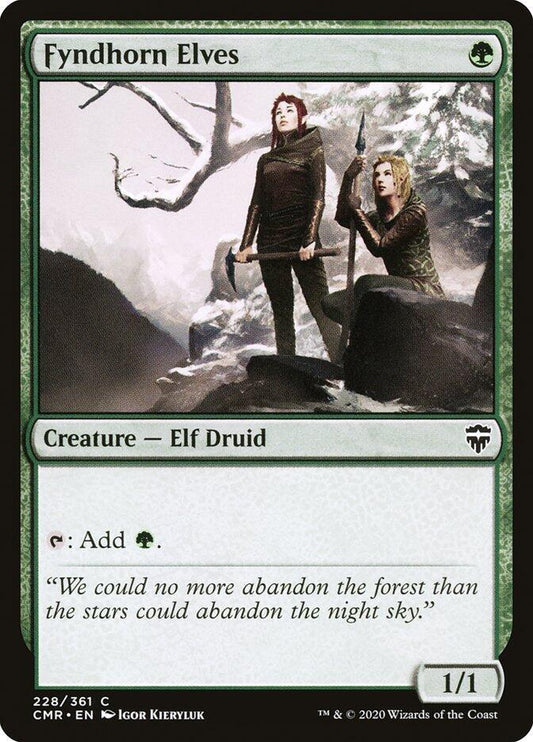 Fyndhorn Elves - 228 - common