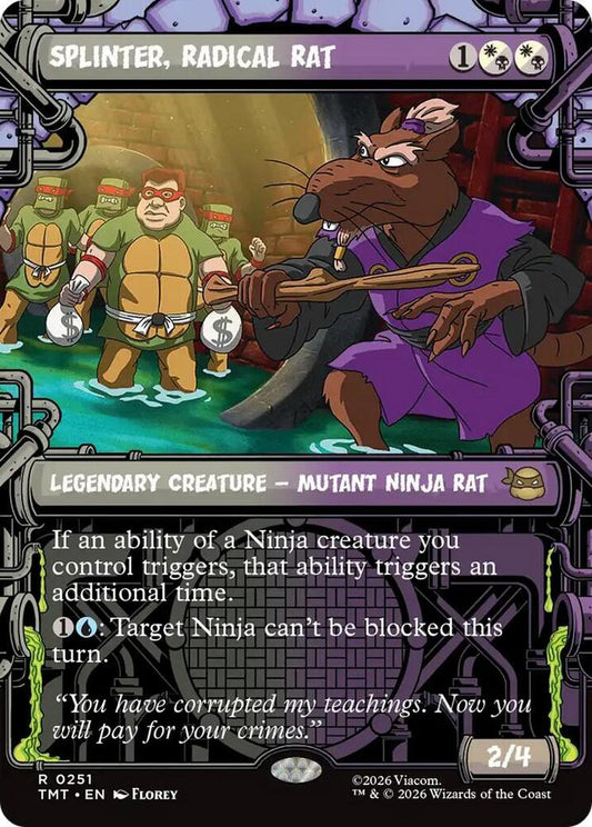 Splinter, Radical Rat - 251 - rare