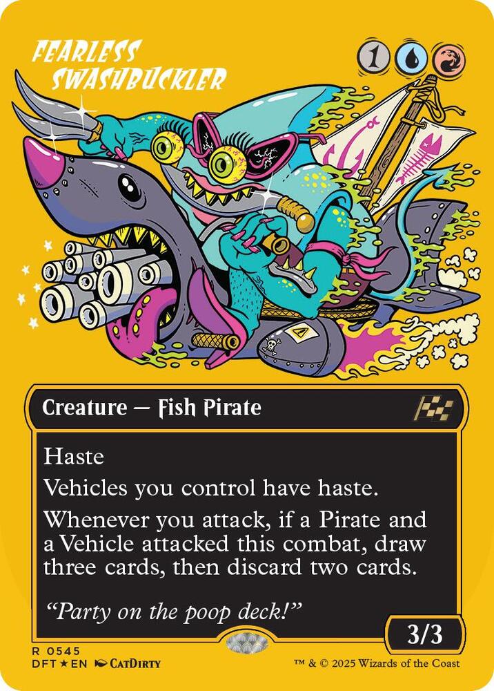 Fearless Swashbuckler - 545 - rare