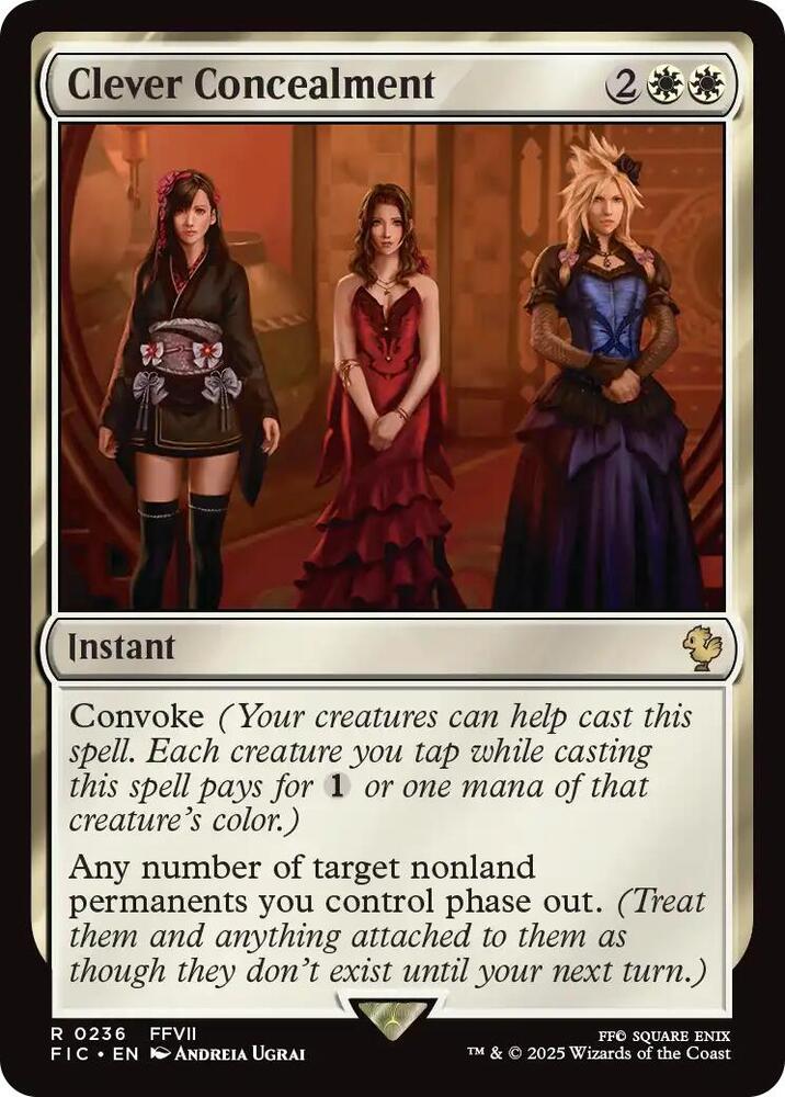Clever Concealment - 236 - rare