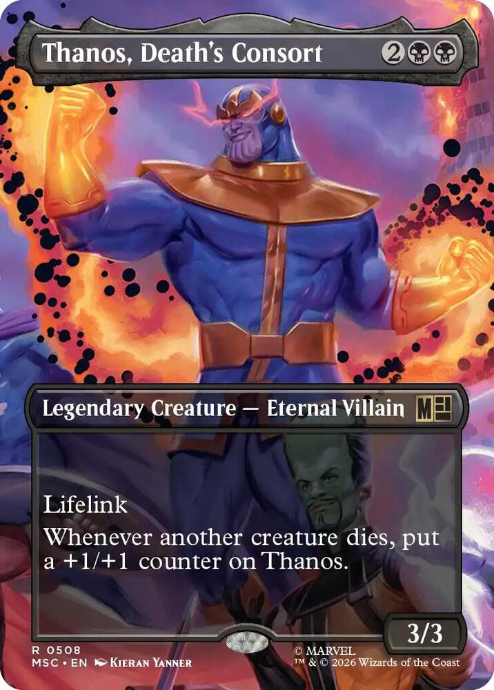 Thanos, Death's Consort - 508 - rare