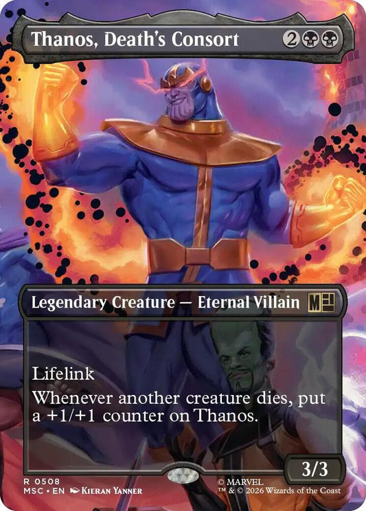 Thanos, Death's Consort - 508 - rare