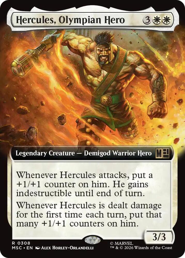 Hercules, Olympian Hero - 308 - rare