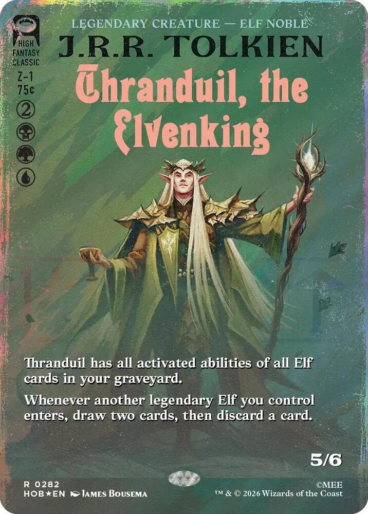 Thranduil, the Elvenking - 282 - rare