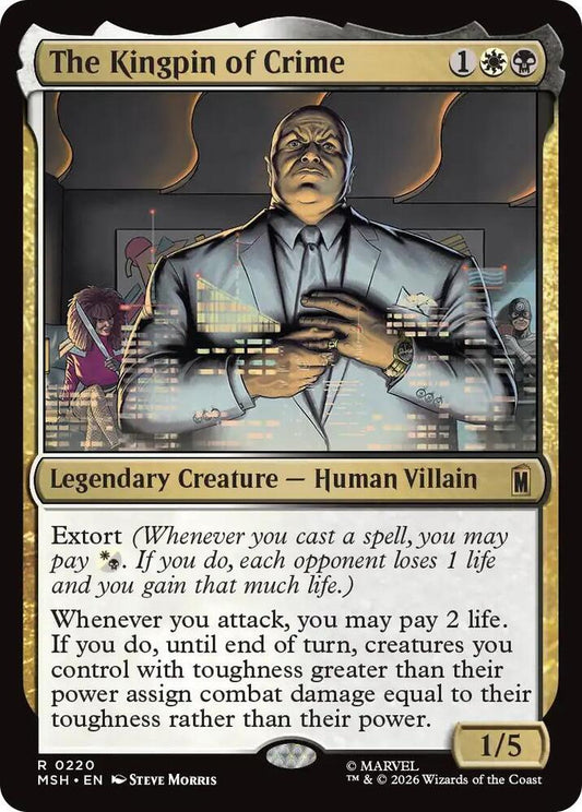 The Kingpin of Crime - 220 - rare