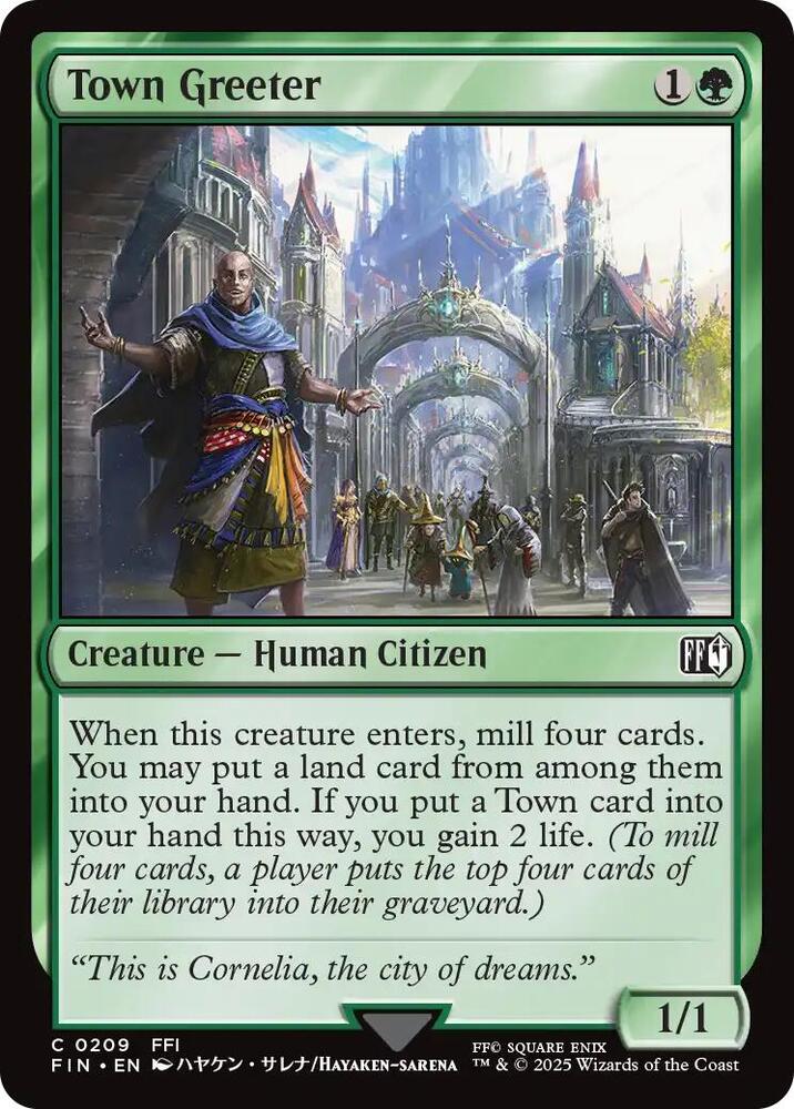 Town Greeter - 209 - common