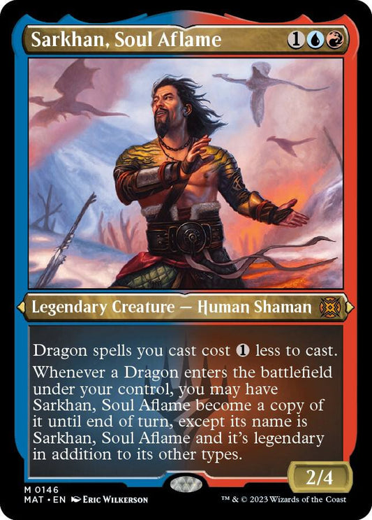 Sarkhan, Soul Aflame - 146 - Etched mythic