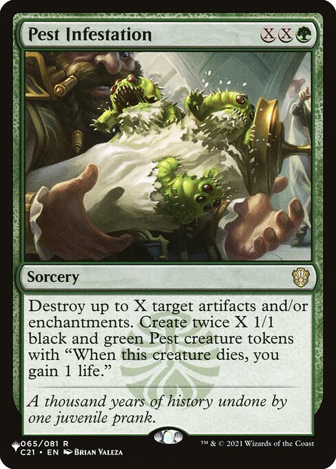 Pest Infestation - C21-65 - rare