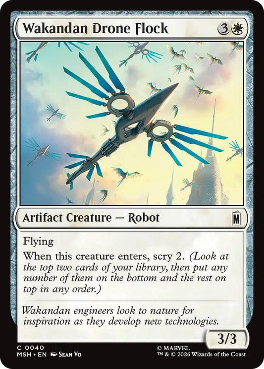 Wakandan Drone Flock - 40 - common