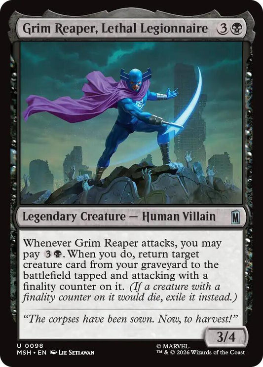 Grim Reaper, Lethal Legionnaire - 98 - uncommon