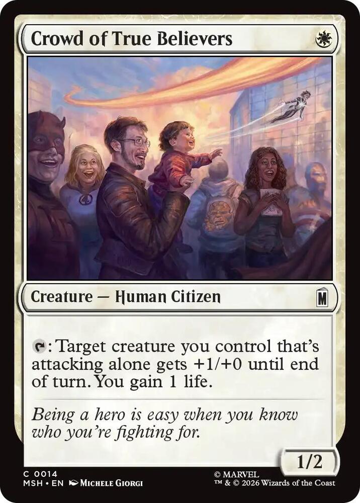 Crowd of True Believers - 14 - common