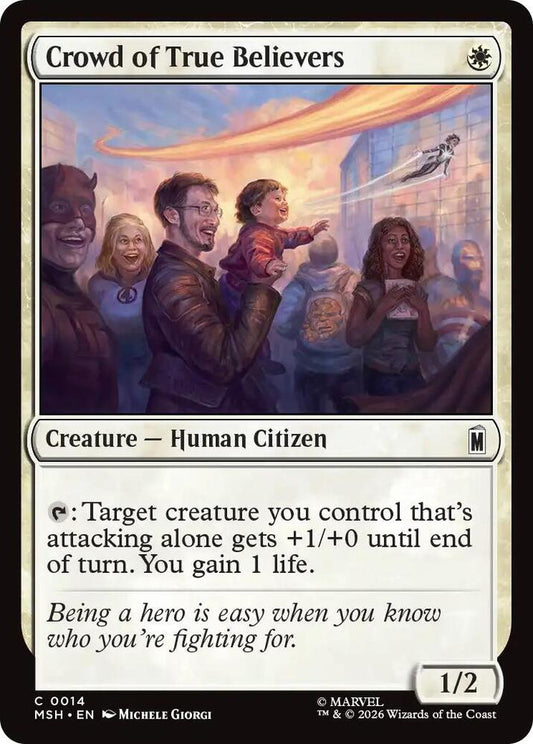 Crowd of True Believers - 14 - common