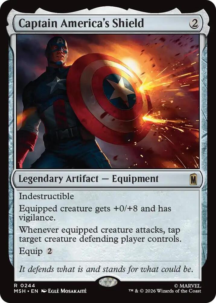 Captain America's Shield - 244 - rare