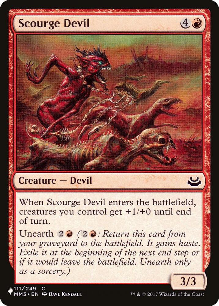 Scourge Devil - MM3-111 - common
