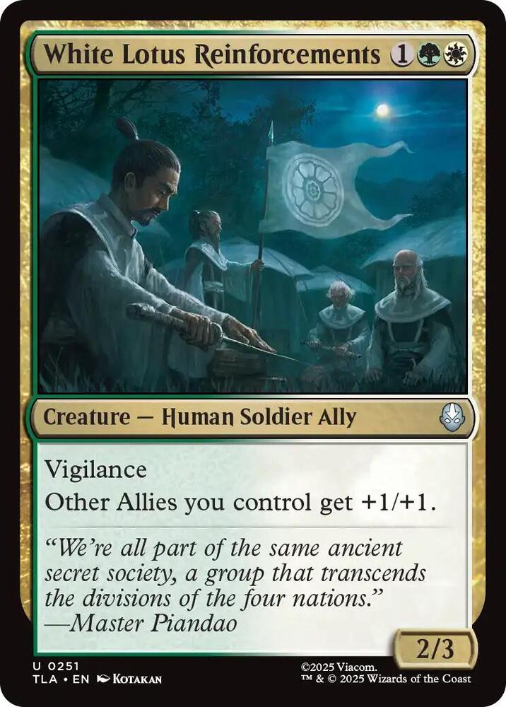White Lotus Reinforcements - 251 - uncommon