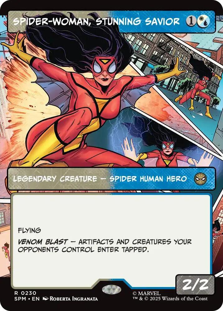 Spider-Woman, Stunning Savior - 230 - rare