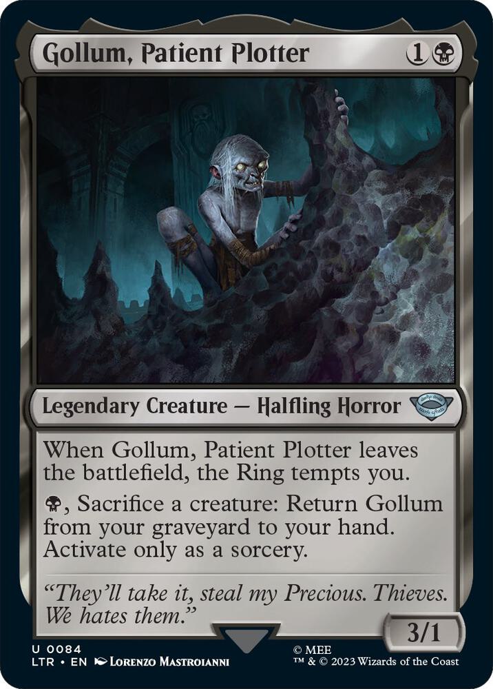 Gollum, Patient Plotter - 84 - uncommon