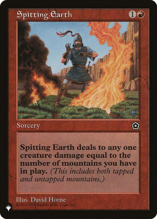 Spitting Earth - P02-116 - common