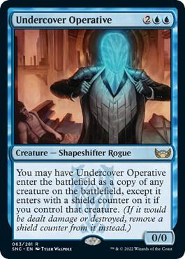 Undercover Operative - 63 - rare