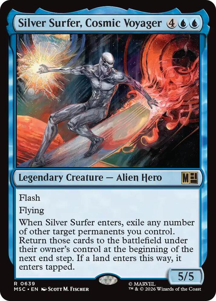 Silver Surfer, Cosmic Voyager - 639 - rare