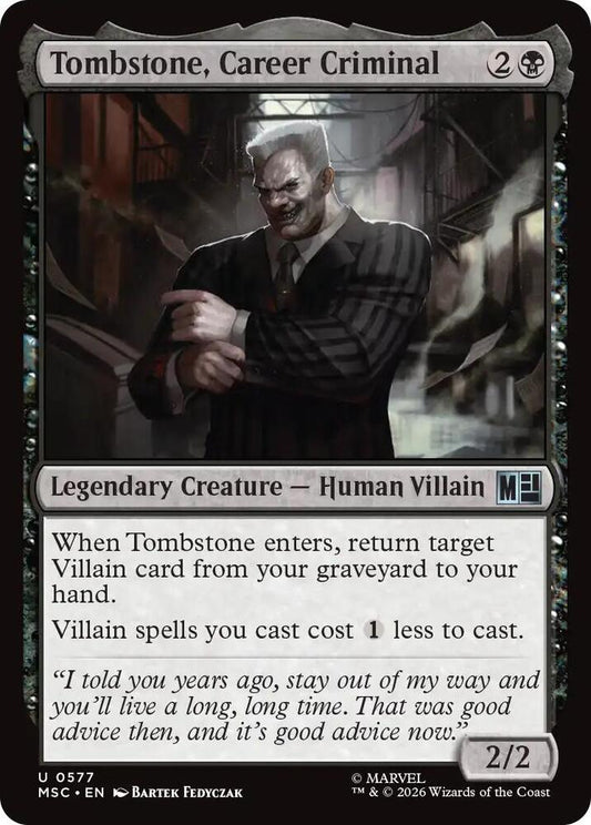 Tombstone, Career Criminal - 577 - uncommon