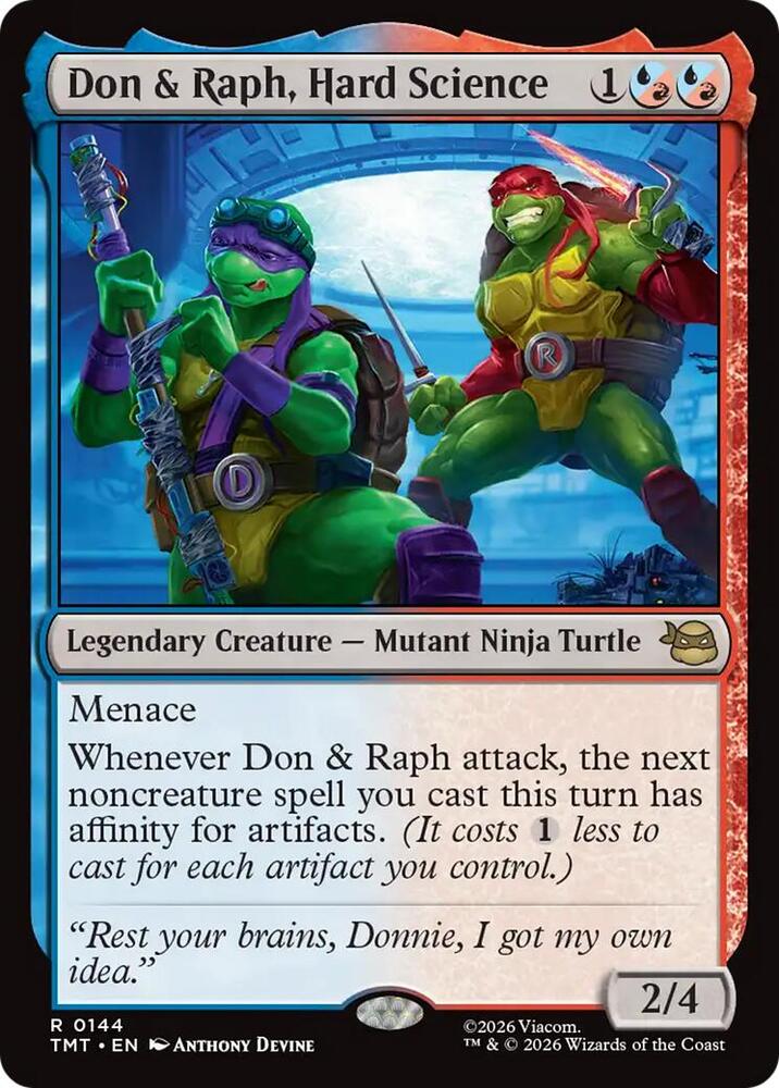 Don & Raph, Hard Science - 144 - rare