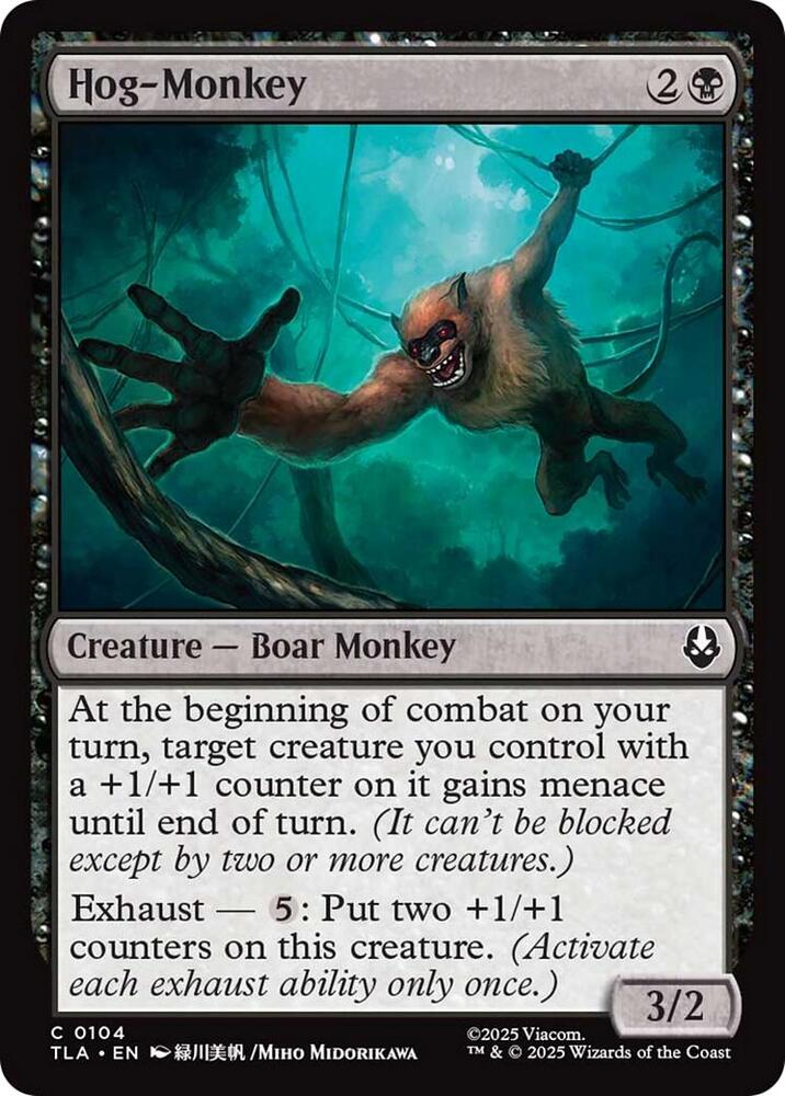Hog-Monkey - 104 - common