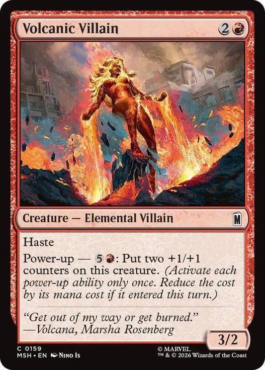 Volcanic Villain - 159 - common