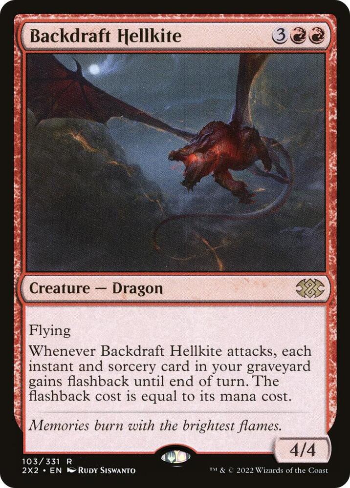 Backdraft Hellkite - 103 - rare