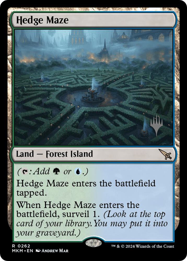 Hedge Maze - 262p - rare