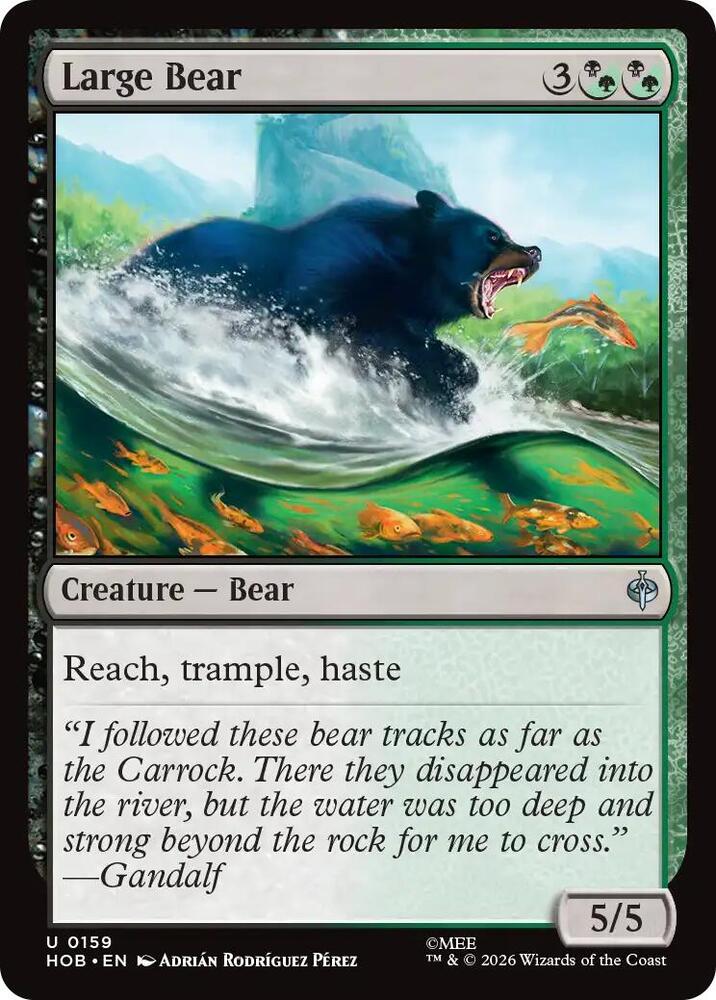 Large Bear - 159 - uncommon