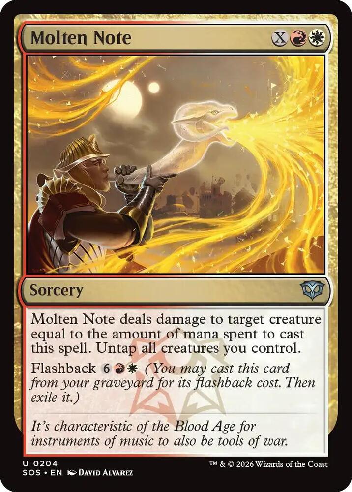Molten Note - 204 - uncommon