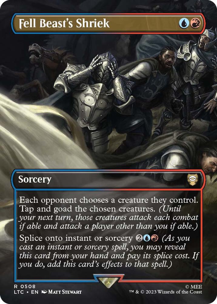 Fell Beast's Shriek - 508 - rare