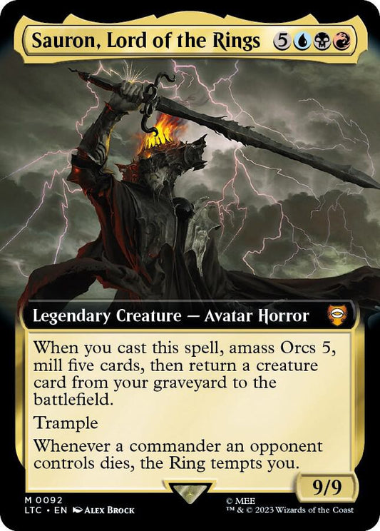 Sauron, Lord of the Rings - 92 - mythic